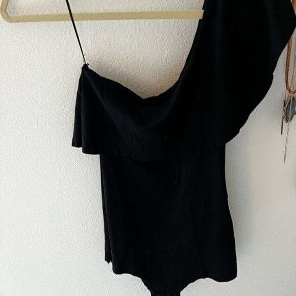 Zara Top One Shoulder - Womens Tops - Summer Clothes - Clothes for Teen - Picture 2 of 4